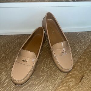 Coach Women's Tan Loafers - Size 8.5